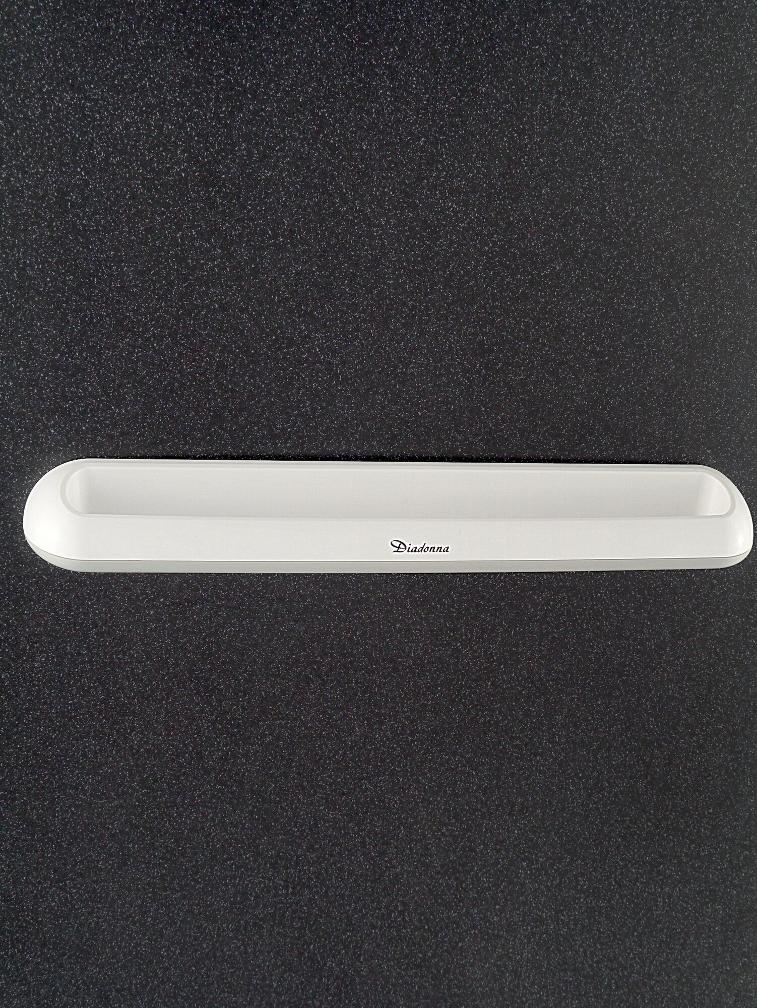 Держатель для полотенец Diadonna, белый, клейкая основа, пластик — фото 1