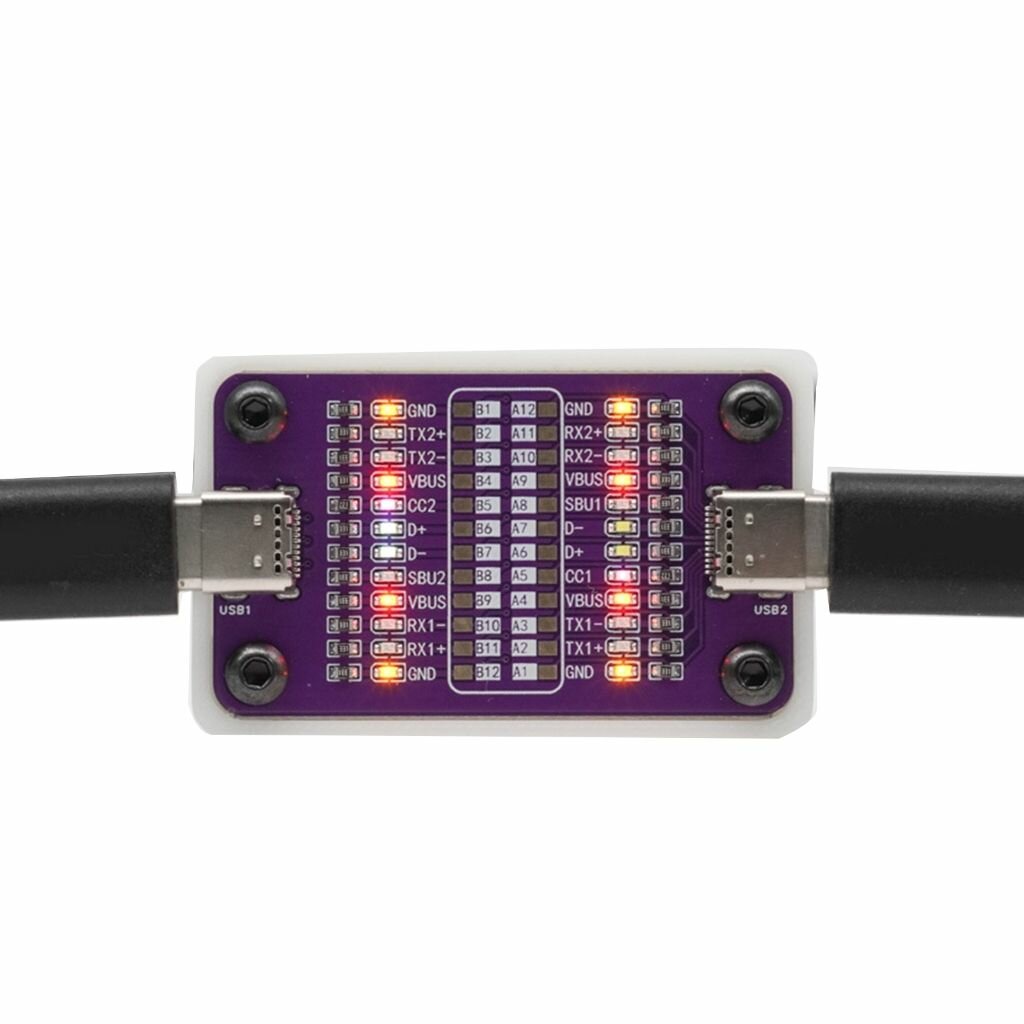 Анализаторы Набор инструментов, Анализаторы С Двумя Головками USB C, Оснащенные Батареей И Светодиодными Индикаторами