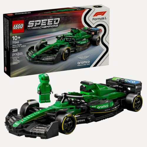 Изображение товара Конструктор LEGO Speed Champions Aston Martin Aramco F1 AMR24 77245, 269 деталей, от 10 лет