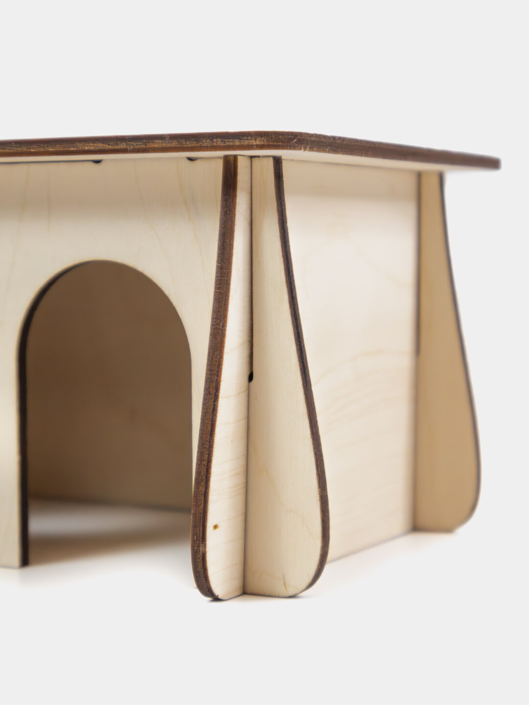 Домик для хомяка "Фанера 3мм", с окошком, для комфорта и безопасности питомца — фото 1