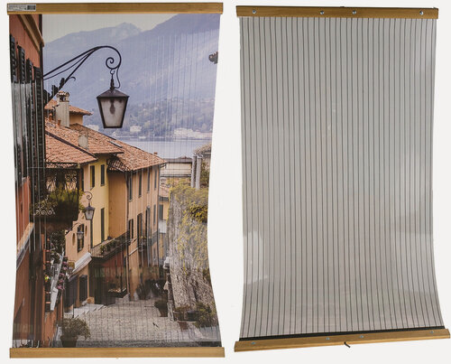 Изображение товара Обогеватель настенный инфракрасный электрообогреватель-картина Домашний Очаг Городок" 500 Вт, 105х60 см