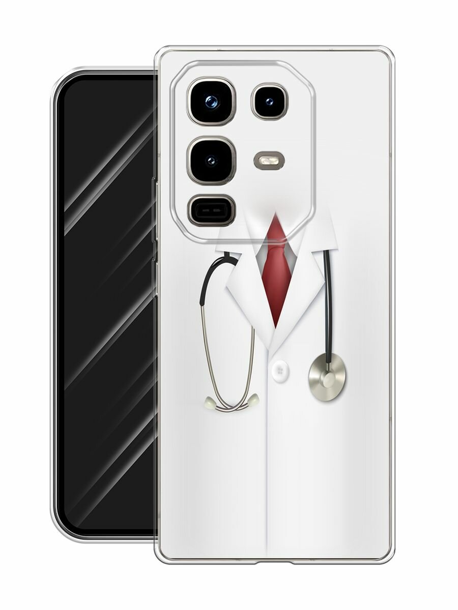 Чехол на Infinix Note 50 Pro / Инфиникс Нот 50 Про с принтом "Халат врача" — фото 1