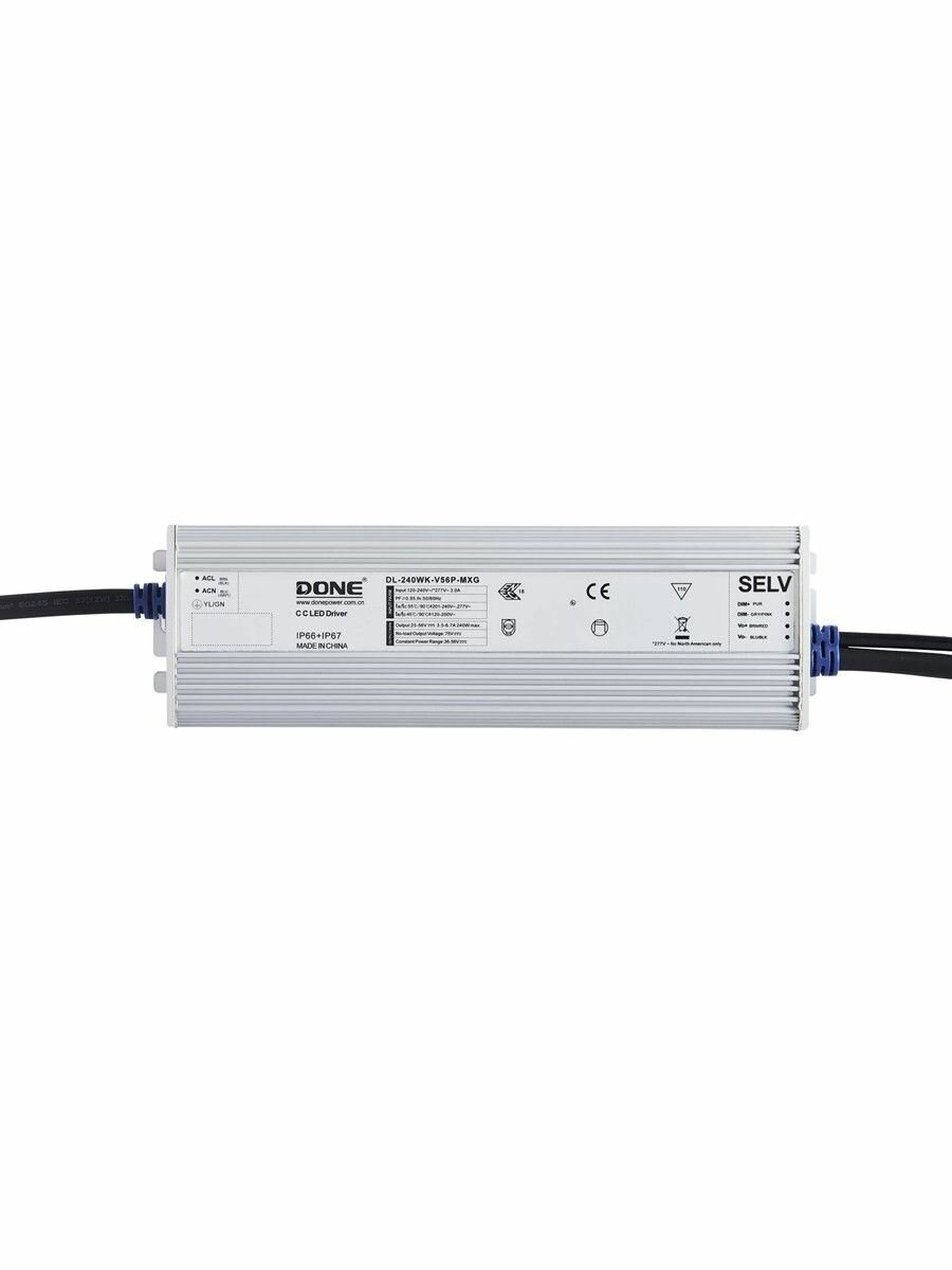 LED-драйвер AC-DC Done Electronic DL-240W-V343A-MXG, мощность 240 Вт, выход 0.5-1.05А/171-343В