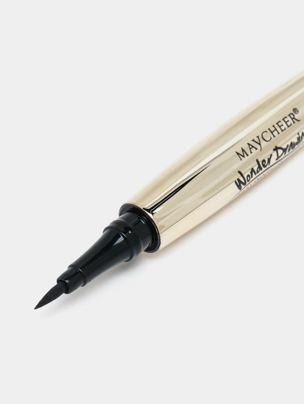 Водостойкая подводка, фломастер для глаз, с тонким кончиком. — фото 1