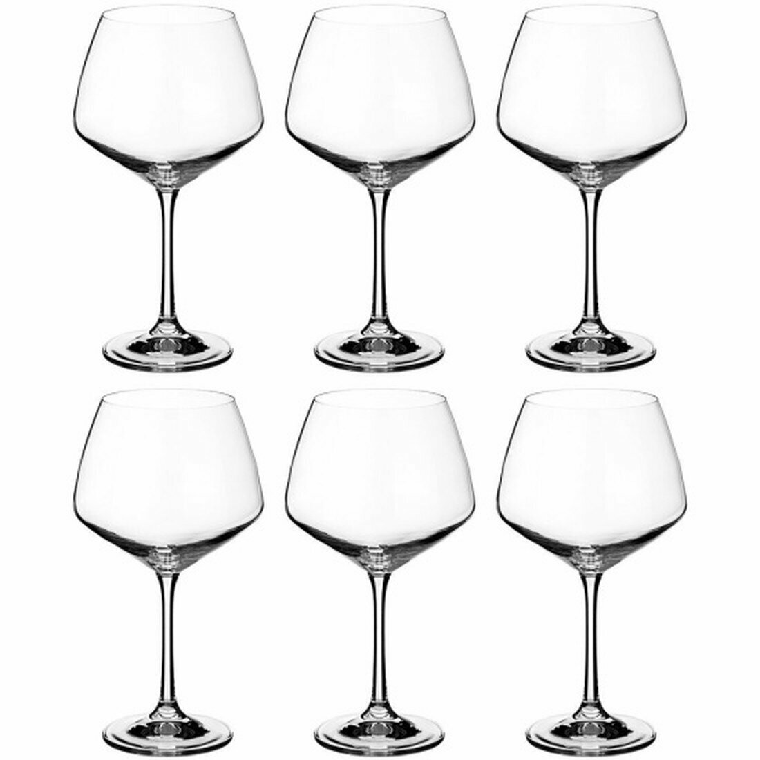 Набор бокалов для вина Crystalex GISELLE 6 шт  580 мл  CR580101GIS
