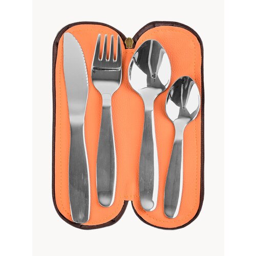 Туристический набор столовых приборов на 1 персону в футляре
