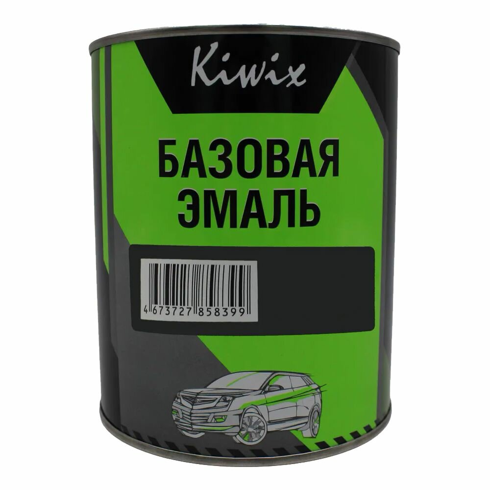 Базовая эмаль черная 1 л 601 Kiwix