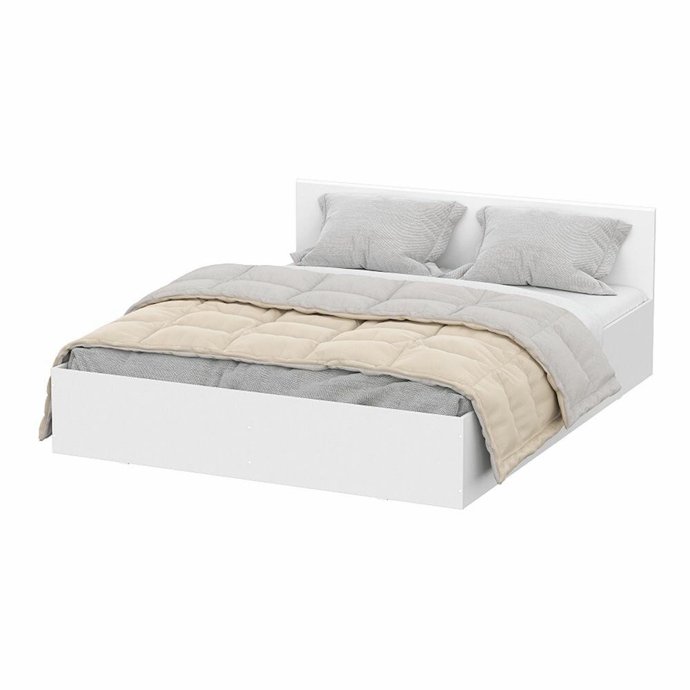 Кровать Токио Бэйс с основанием 160 200, белый