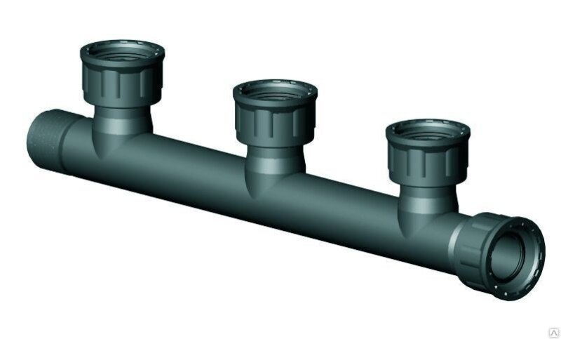 Гребенка прямая на 3 клапана (435)