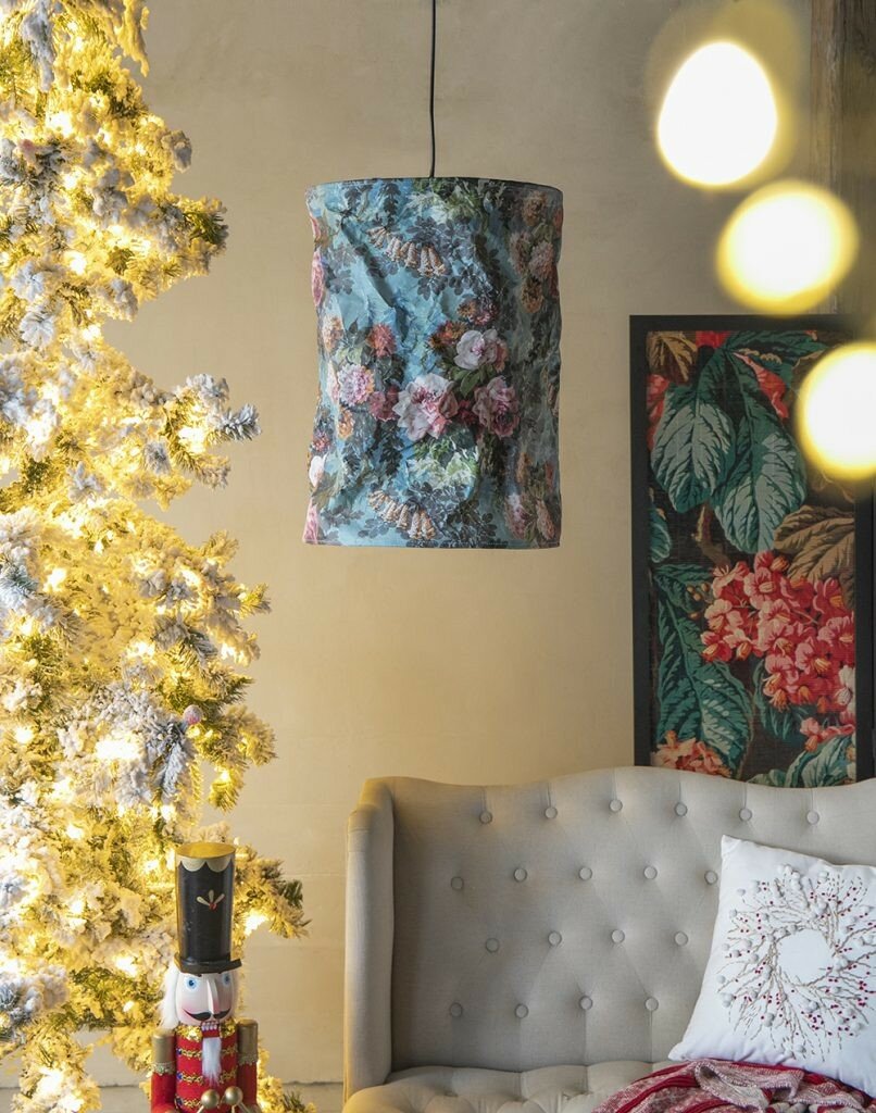 RC131250CE Светильник подвесной с абажуром 40х40х58см, Glasar