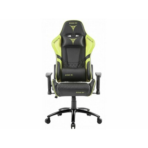 Кресло компьютерное игровое ZONE 51 CLUBPOINT Black-Green черный, зеленый, черный