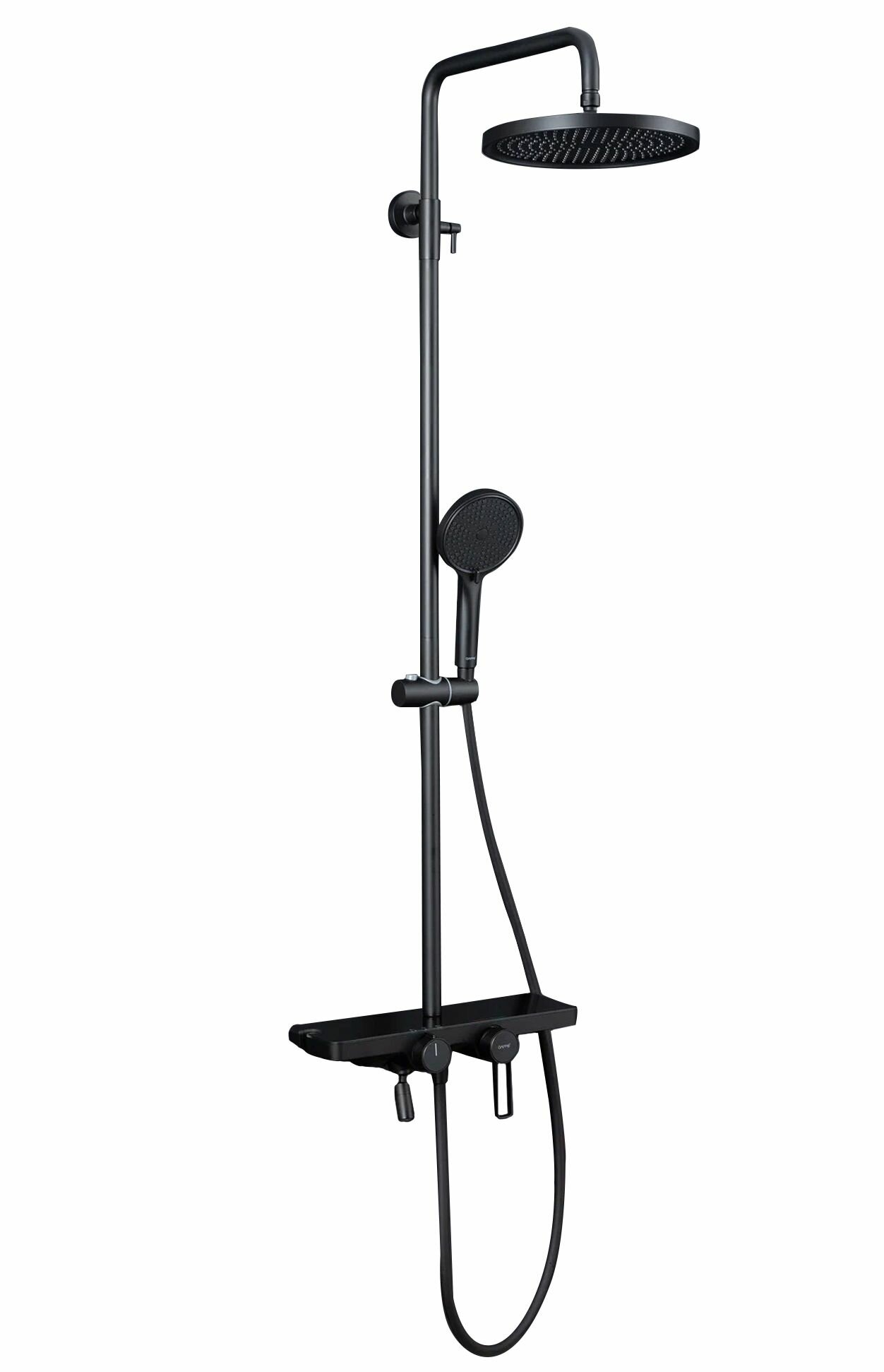 Душевая система Gappo G96-26 G2HP49KD6-JQ26IW черный