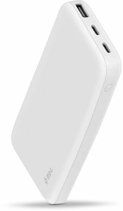 Внешний аккумулятор TTEC ChargeUp 10.000mAh Powerbank. Цвет: белый.