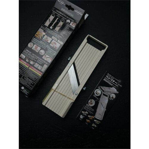 Овощерезка универсальная BENRINER Pro 64 мм, нерж. сталь SUS420J2, 3 насадки (1-3-7мм)