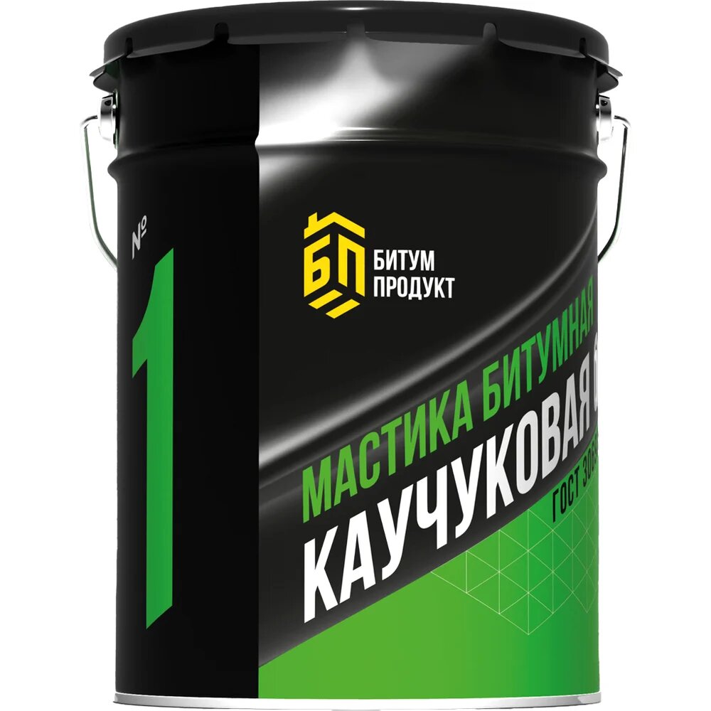 Битумно-каучуковая мастика битум продукт СБС Жидкая резина 20 кг BP-11