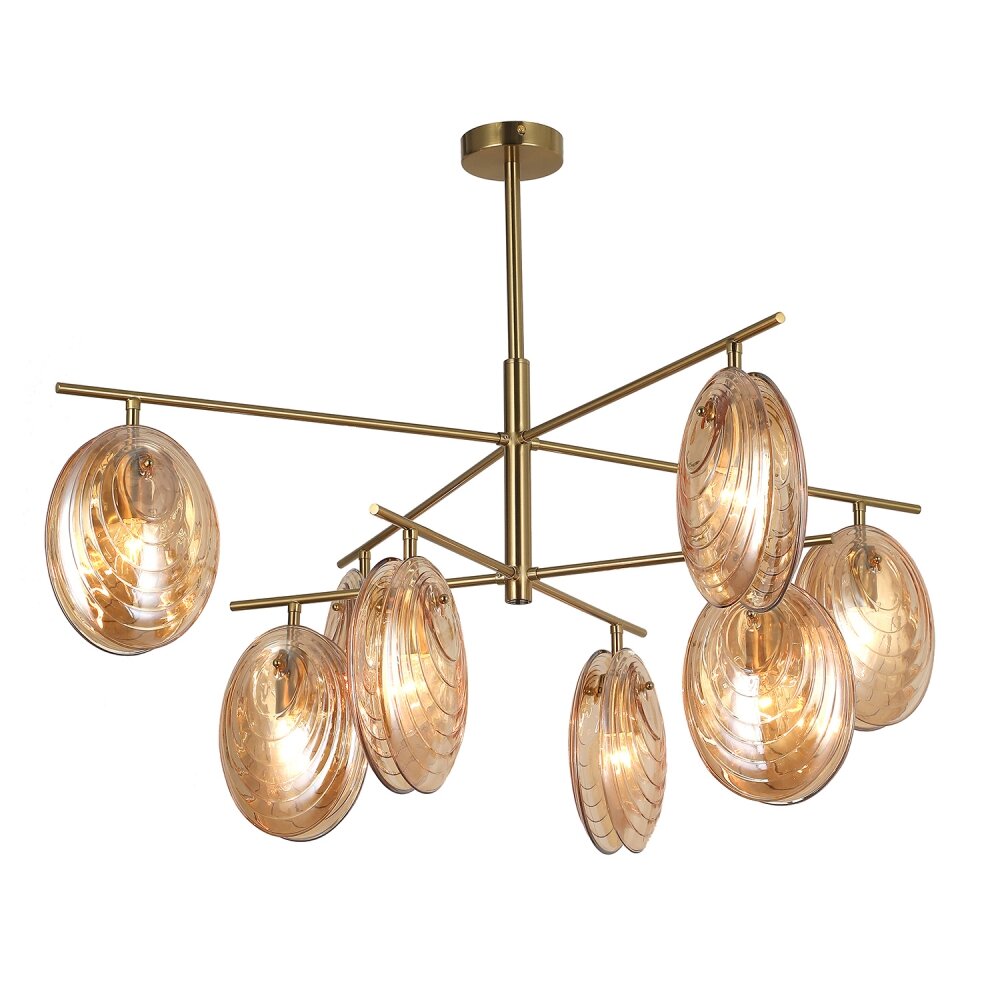 Люстра на штанге F Promo Media 4485 8C