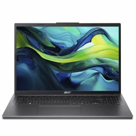 16" Ноутбук Acer Aspire 16 A16-51GM-5995 (NX. KXUCD.002) серый - 1920x1200, IPS, Intel Core 5 120U, ядра: 10 x 1,4 ГГц, 16 ГБ, SSD 512 ГБ, NVIDIA GeForce RTX 2050 (4 Гб), W10Pro