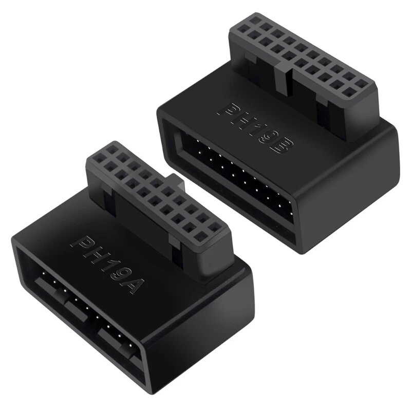 USB3.0 19/20Pin вертикальный разъем для материнской платы, Type B — фото 1