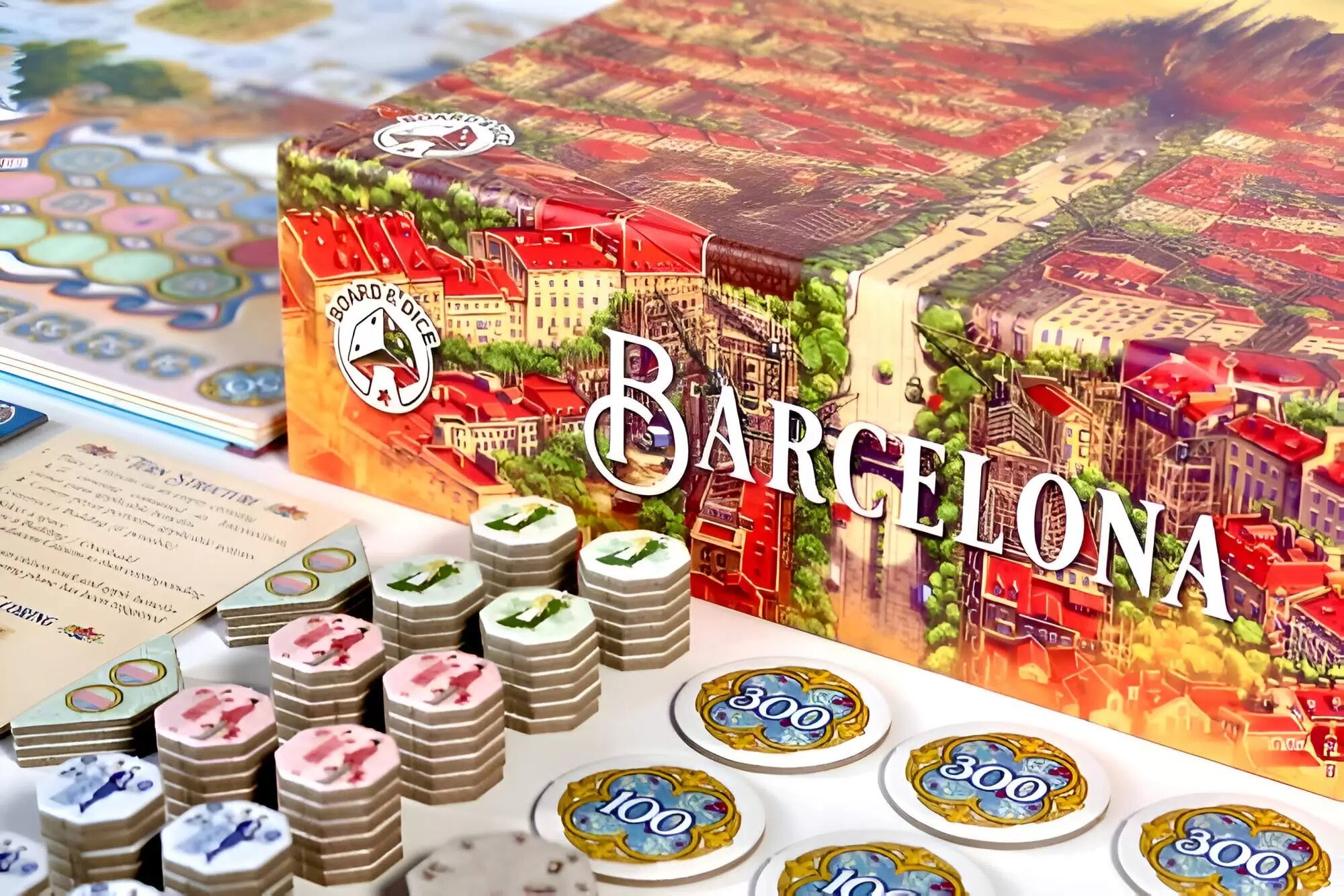 Настольная игра Board&Dice Barcelona (Барселона) — фото 1
