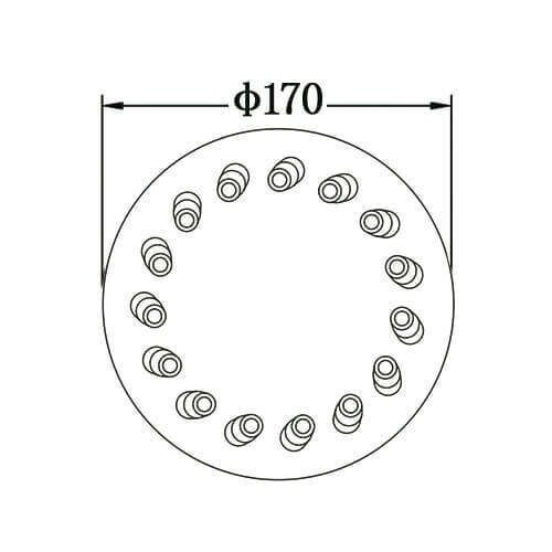 Фонтанная насадка многоструйная Pondtech SL 50 — фото 1