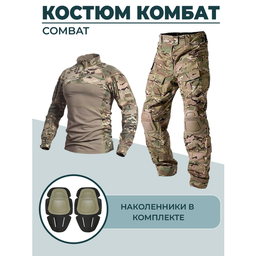 Костюм тактический с наколенниками (Combat) (2XL) 54-56