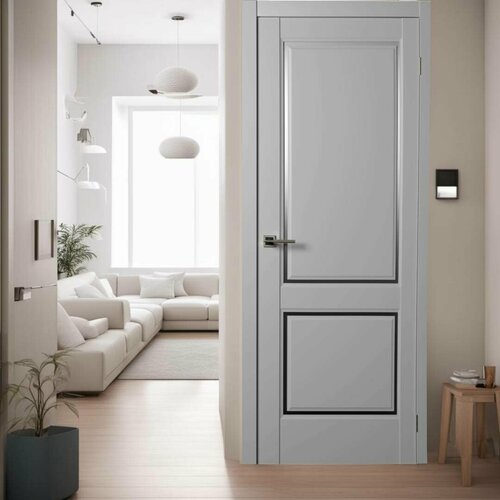 Межкомнатная дверь Fly 2 White 800х2000 комплект с погонажом 27980₽