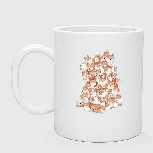 Корги Керамическая кружка