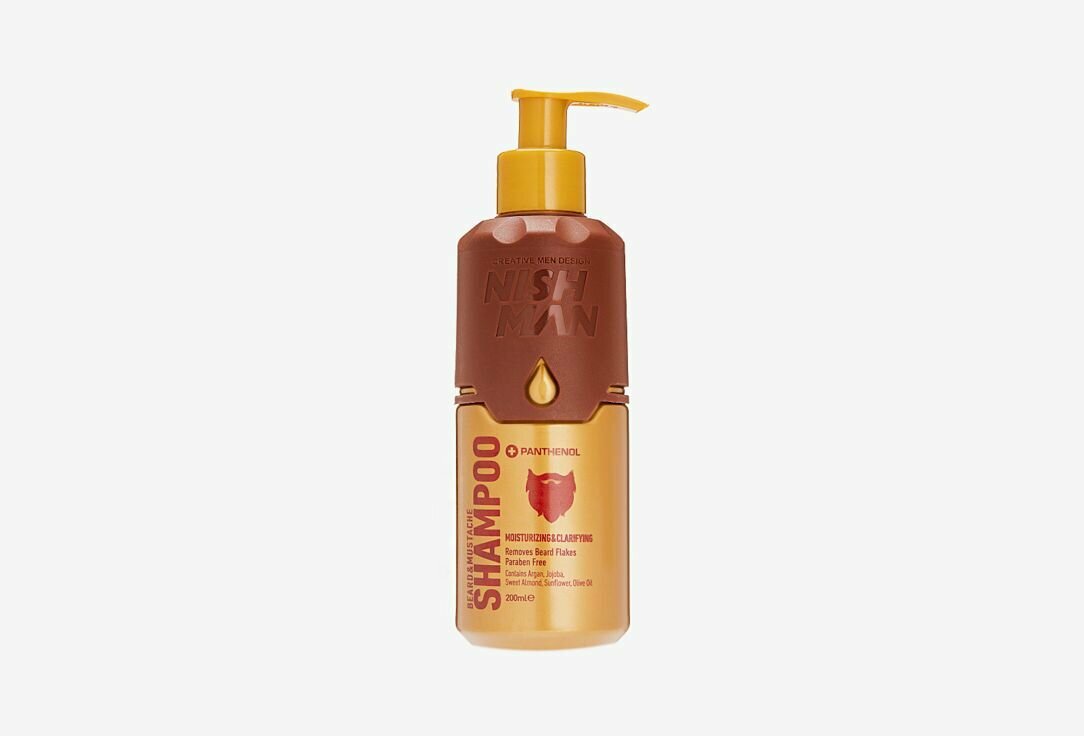 Шампунь для бороды и усов NISHMAN BEARD SHAMPOO 200 мл