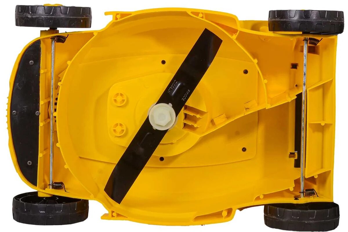 Газонокосилки Электрические Электрическая газонокосилка Huter ELM-1100 70/4/2 (1100Вт, 32см ширина скашивания, бак 35л)