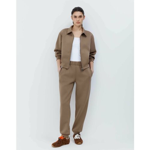 фото Брюки спортивные gloria jeans, размер xxs/158 (36-38), коричневый