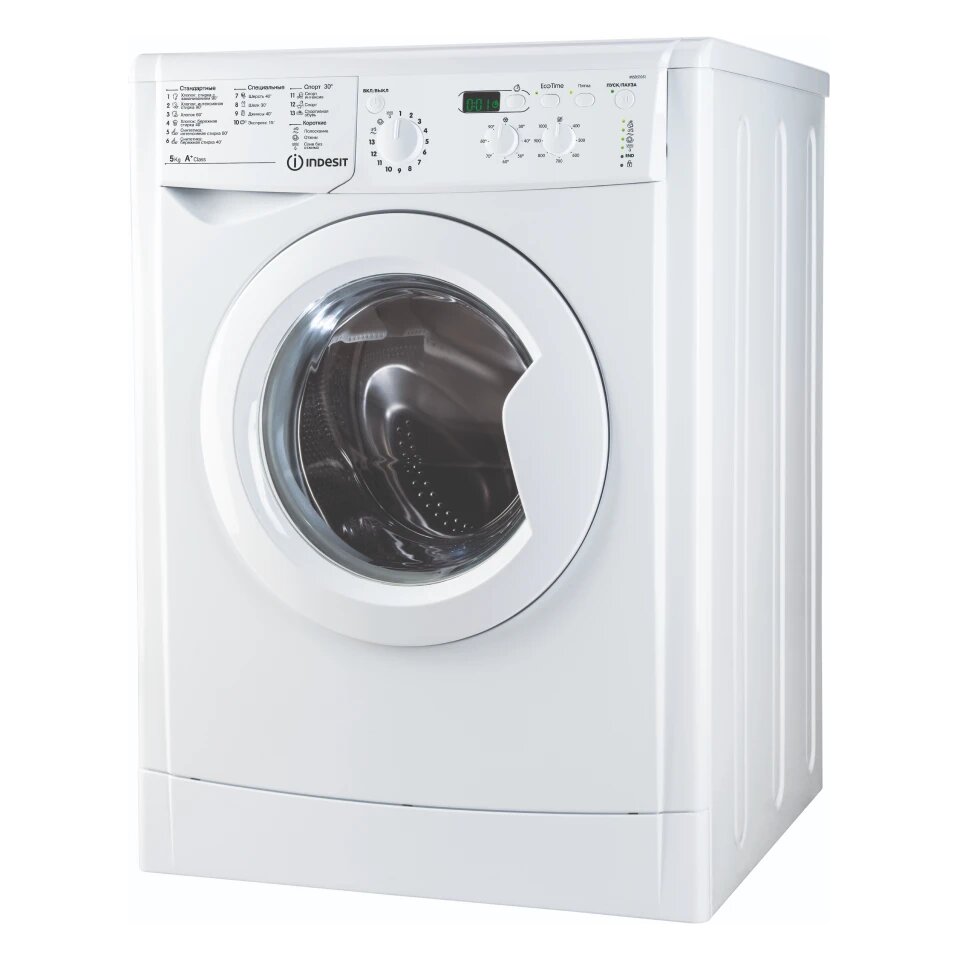 Стиральная машина Indesit IWSD 51051 с фронтальной загрузкой 5 кг