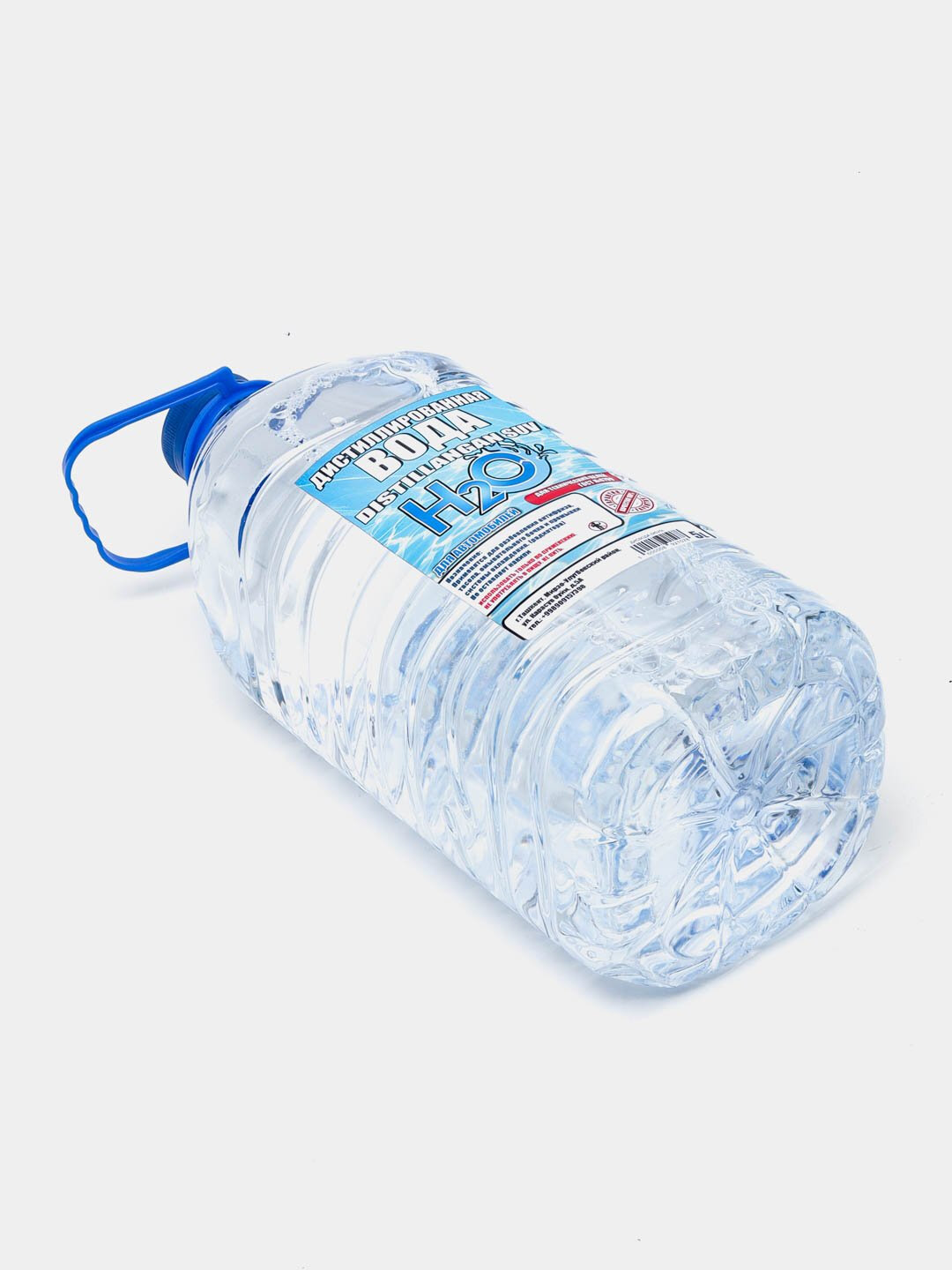 Дистиллированная вода, для автомобилей, бытовой техники и технических целей, 5 литров — фото 1