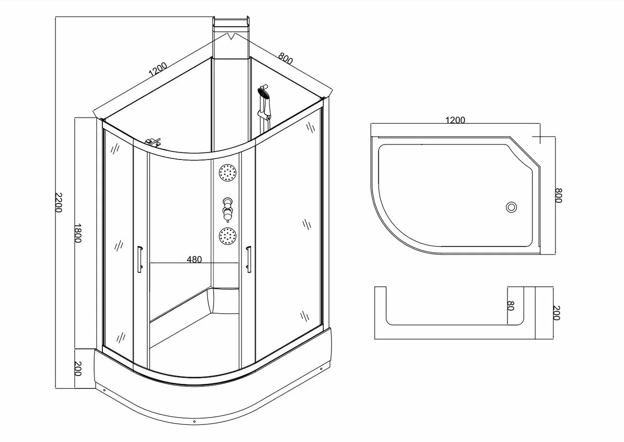 Душевая кабина Taliente - фото №7