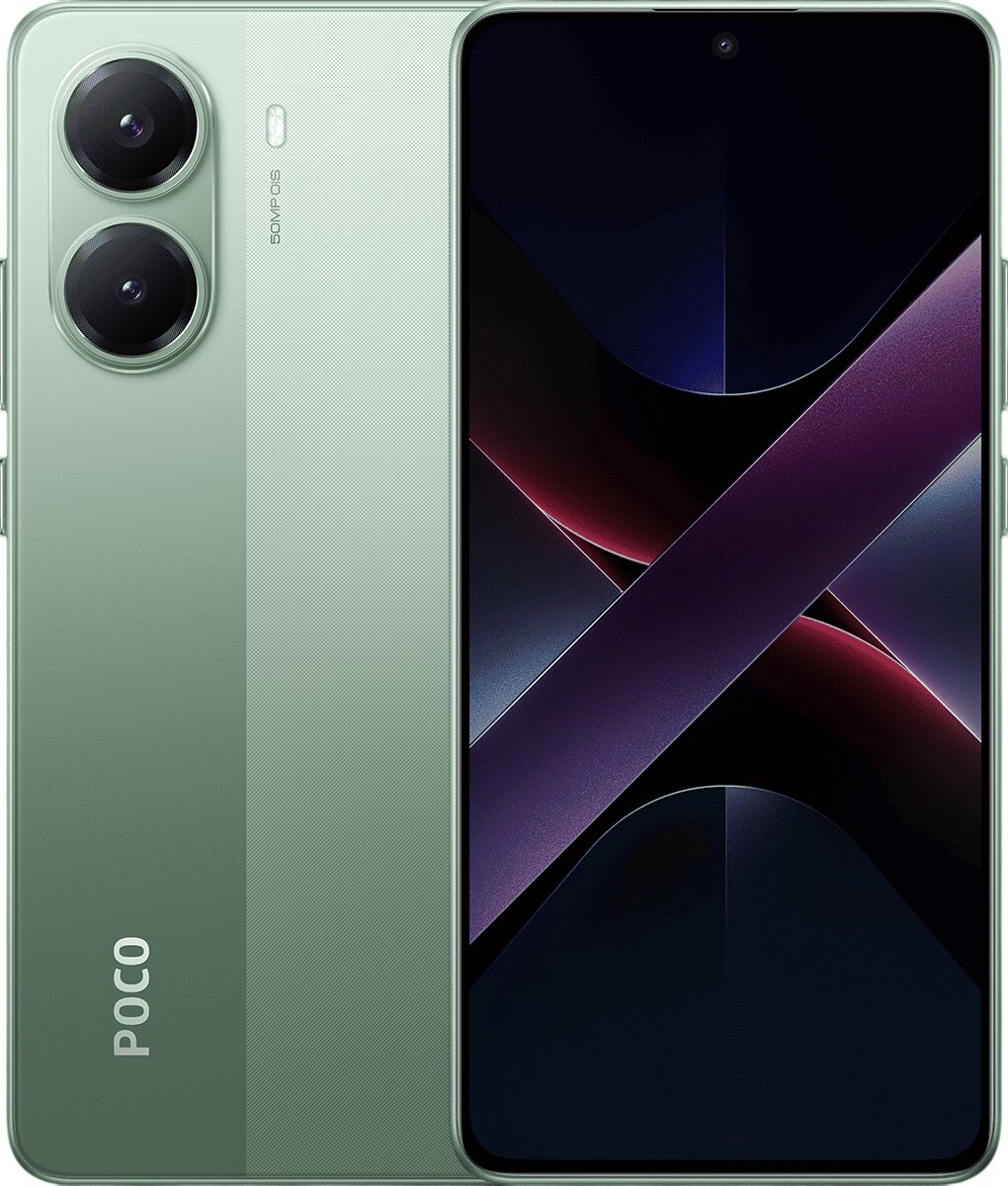 Фотографии Смартфон Xiaomi POCO X7 Pro 8/256 ГБ Global, Dual nano SIM, Green (зелёный)