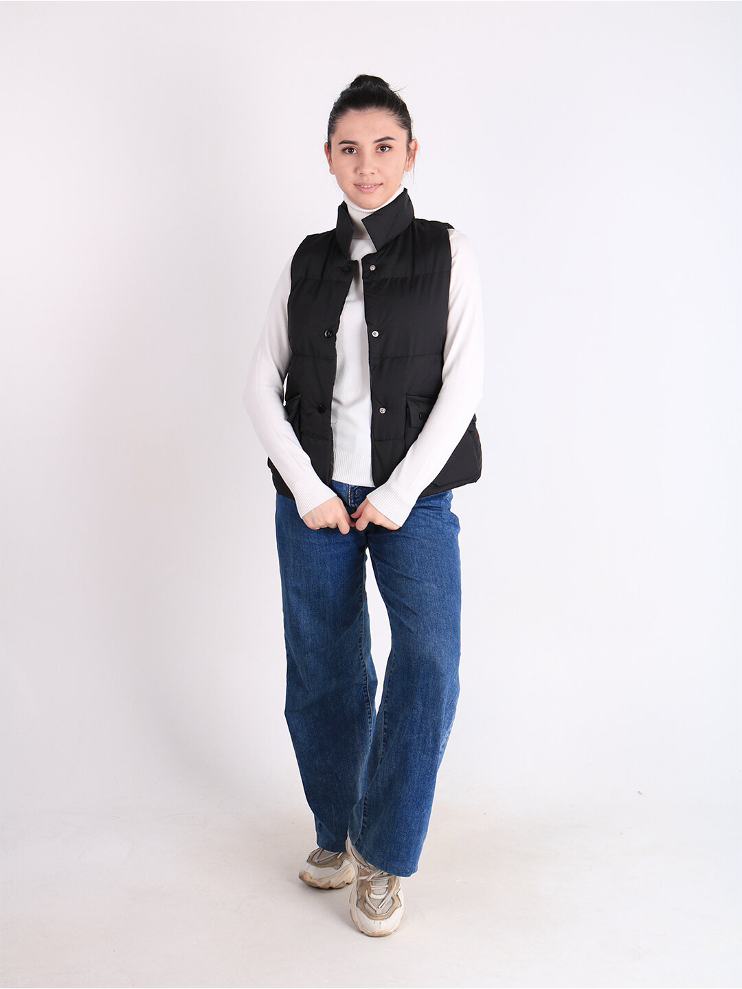 Жилет спортивный , размер One Size, черный — фото 1