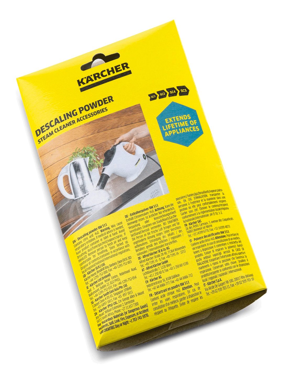 Karcher RM 511, 6 * 17 г Средство от накипи 6.296-193.0