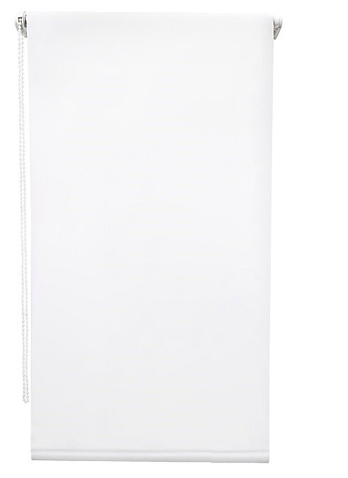 Рулонная штора 50х160 ECODECOR Блэкаут белый 1 шт