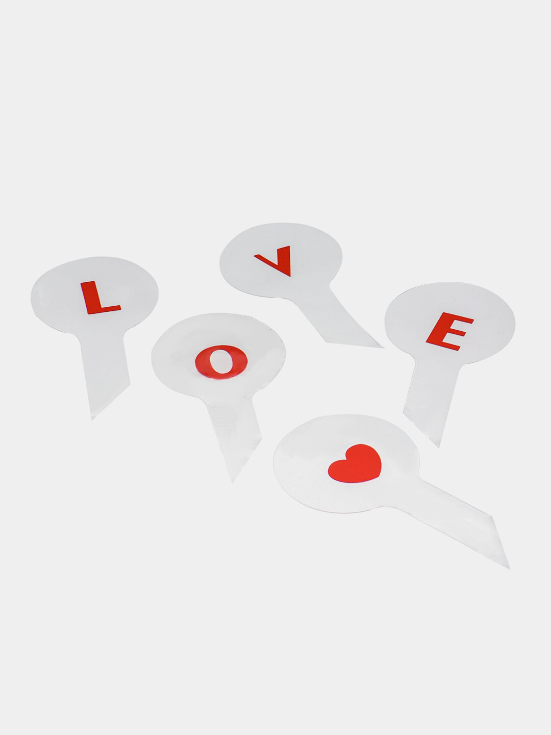 Шар с надписью I Love You - Красный — фото 1