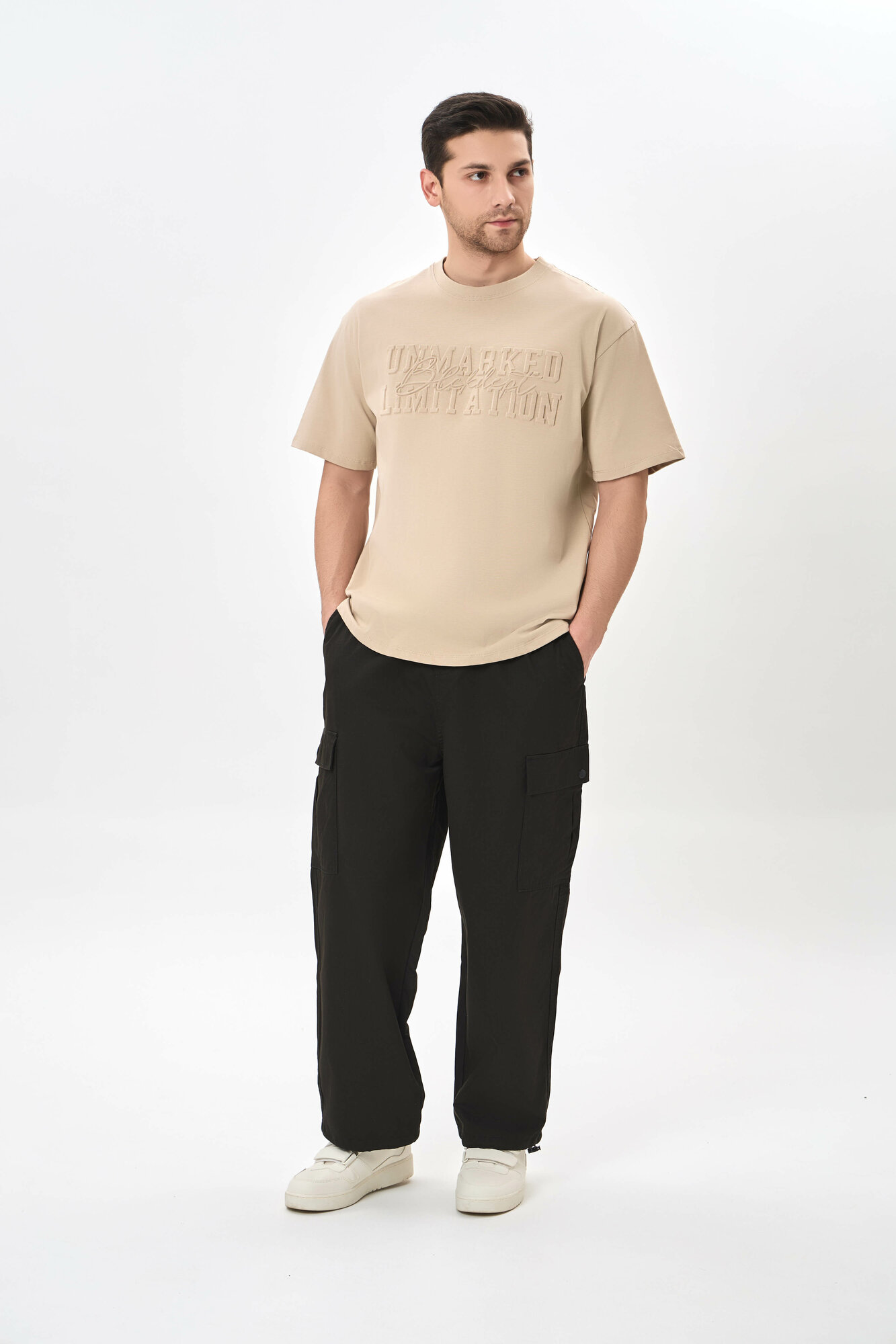 Брюки джоггеры TERRA PRO TERRA PRO, размер 31, black — фото 1