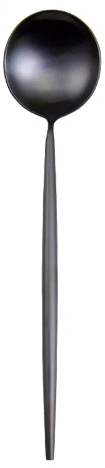 Изображение Набор столовых приборов Xiaomi Maison Maxx Stainless Steel Modern Flatware Set Black, 4 предмета