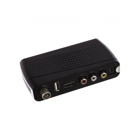 Приставка Perfeo DVB-T2/C "STREAM" для цифр. TV, Wi-Fi, IPTV, HDMI, 2 USB, DolbyDigital, пульт ДУ