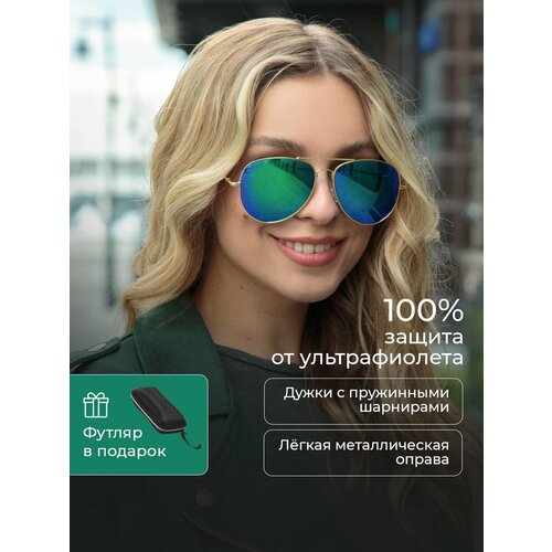 фото Солнцезащитные очки , фиолетовый silk mask