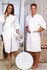 Вафельный халат Linens Textile Studio, Германия, 100 % хлопок, размер 54, белый