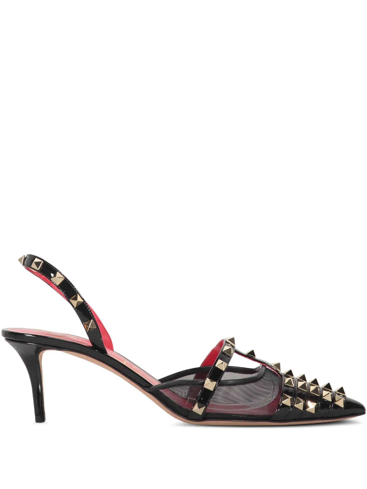 Туфли Valentino Rockstud Alcove 70, размер 39,5, черный