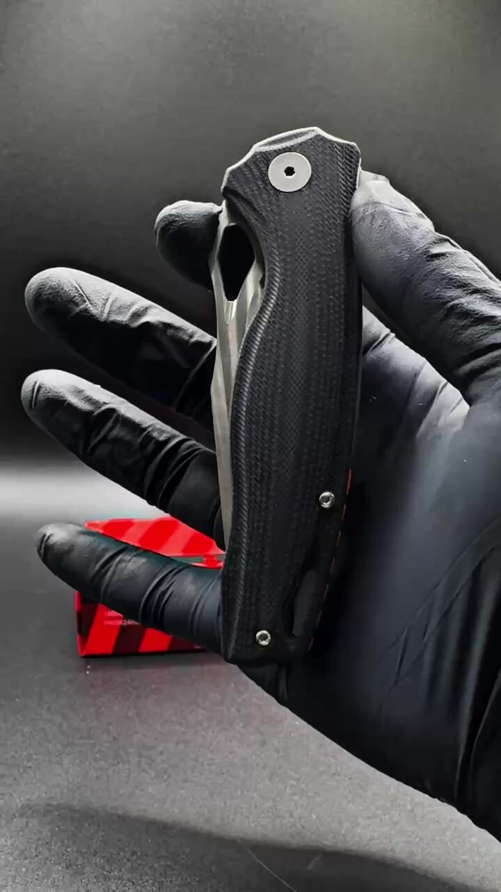 Складной туристический нож Kershaw из коллекции "Охота и Рыбалка", сталь D2, рукоять G10, клипса — фото 1