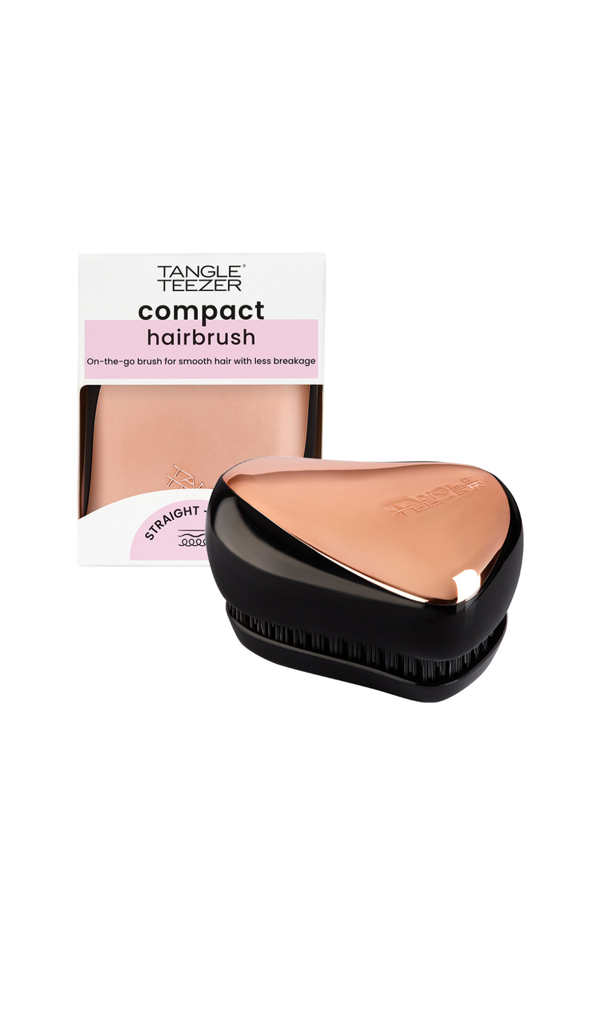 TANGLE TEEZER массажная щетка Compact Styler, 9 см, диаметр 9 см