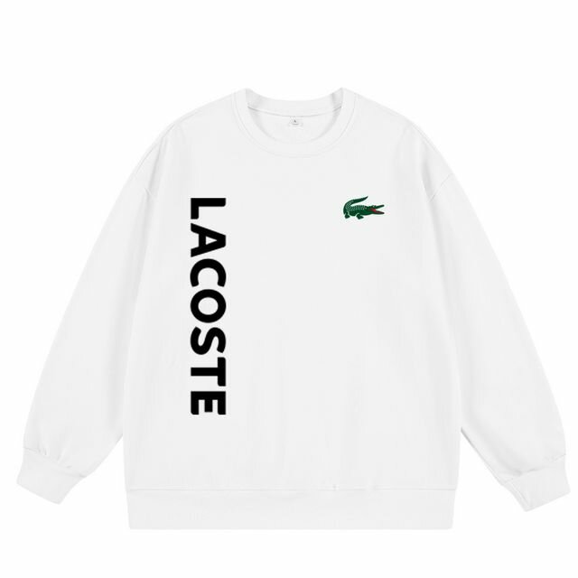 Толстовка спортивная LACOSTE, размер L, , белый