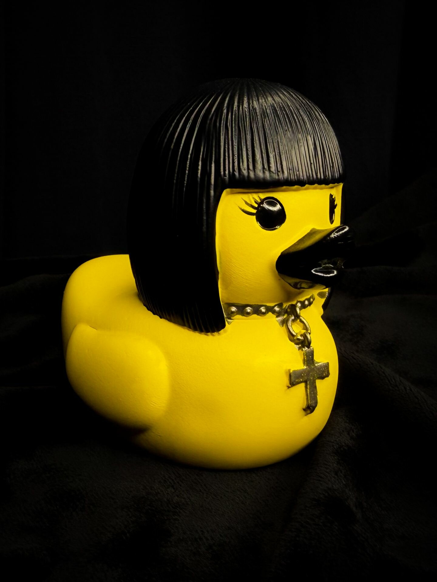 Коллекционная фигурка-уточка Gothic Cross Duck