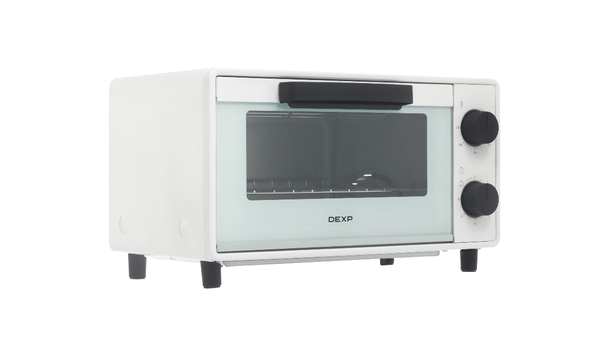 Мини-печь DEXP EO-900W, 10 л, 900 Вт, 230 °C максимальная температура