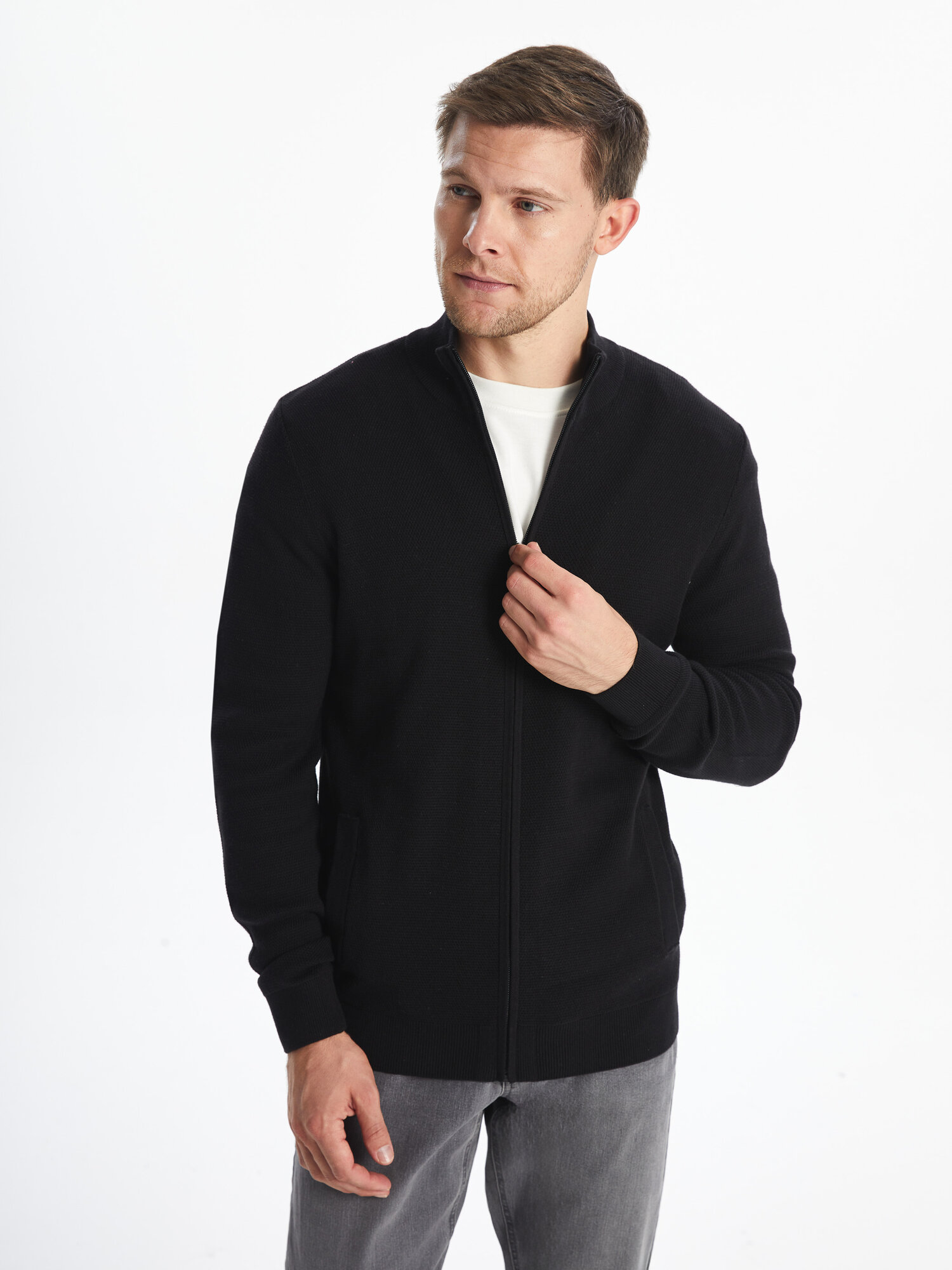 Кардиган LC Waikiki, размер XL, , new black